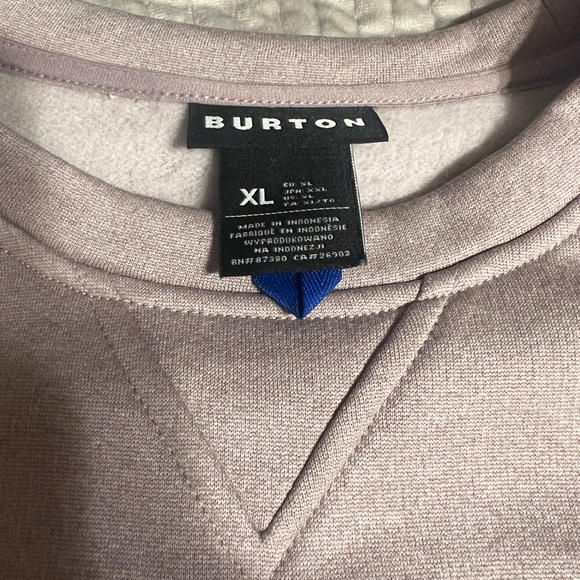Burton Purple Crew Neck - Picture 2 of 4